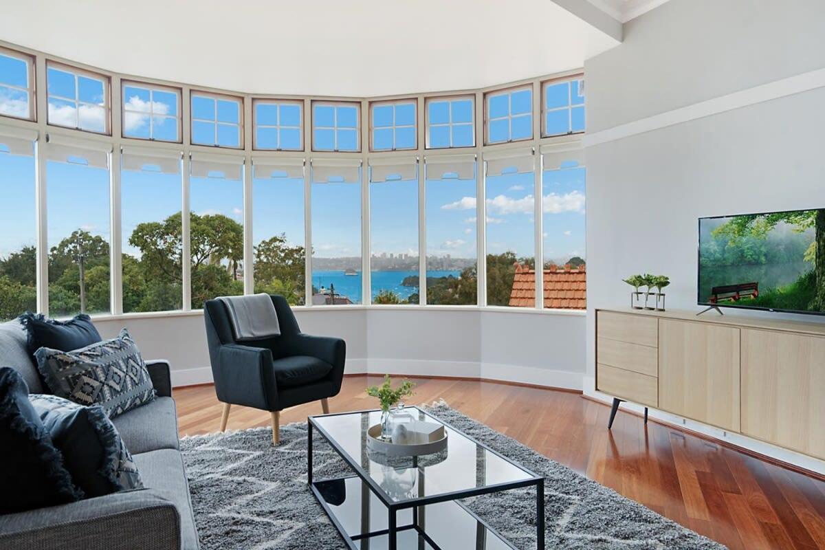 Huge Harbour View Apartment In Historic Home Sydney Esterno foto