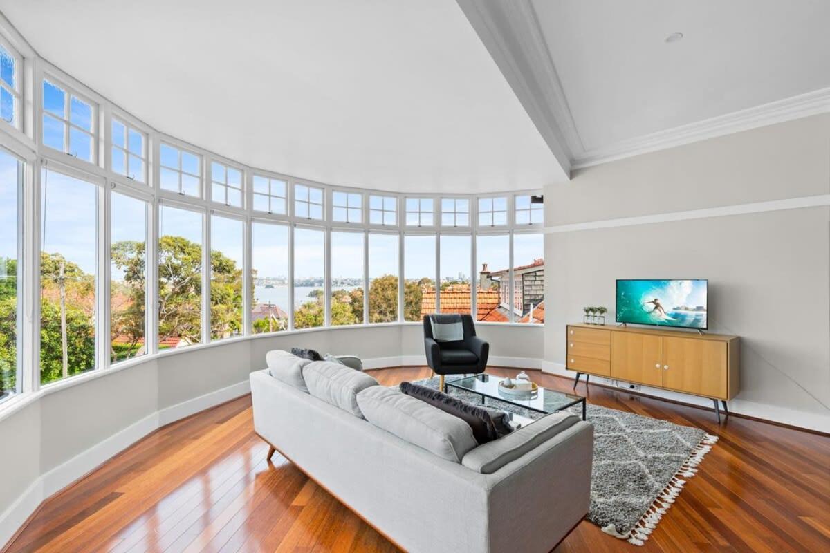 Huge Harbour View Apartment In Historic Home Sydney Esterno foto
