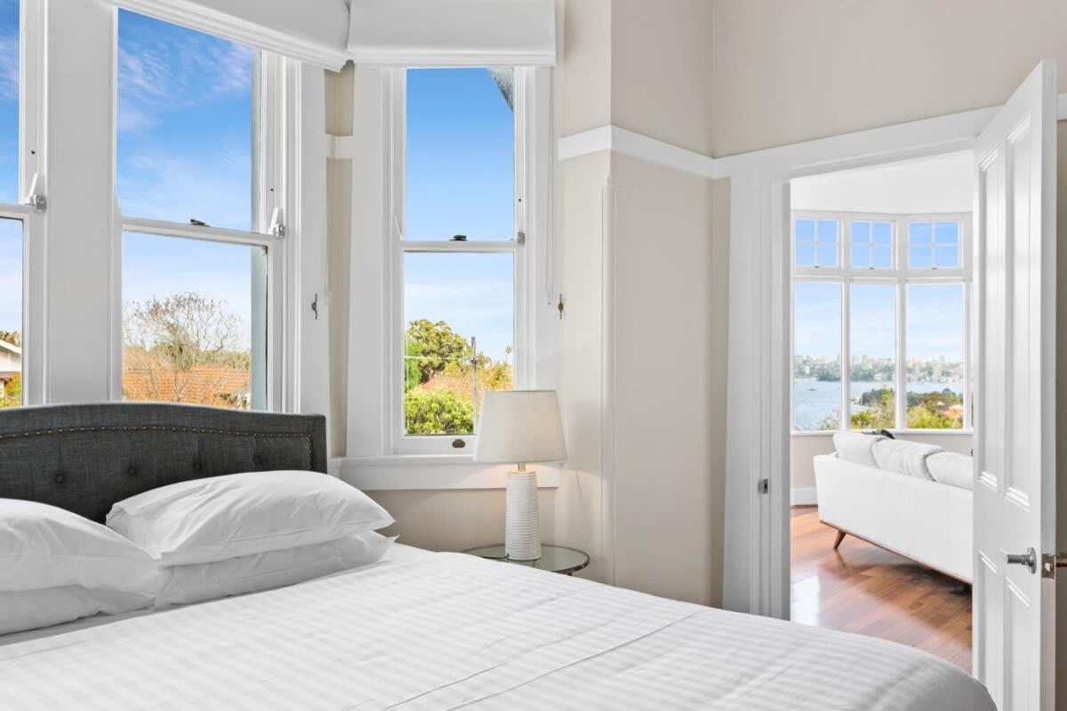 Huge Harbour View Apartment In Historic Home Sydney Esterno foto